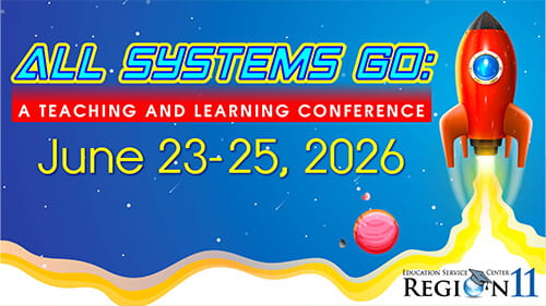 Logo for All Systems Go: A teaching and learning conference 2026