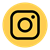 Logotipo de Instagram en negro sobre un fondo amarillo