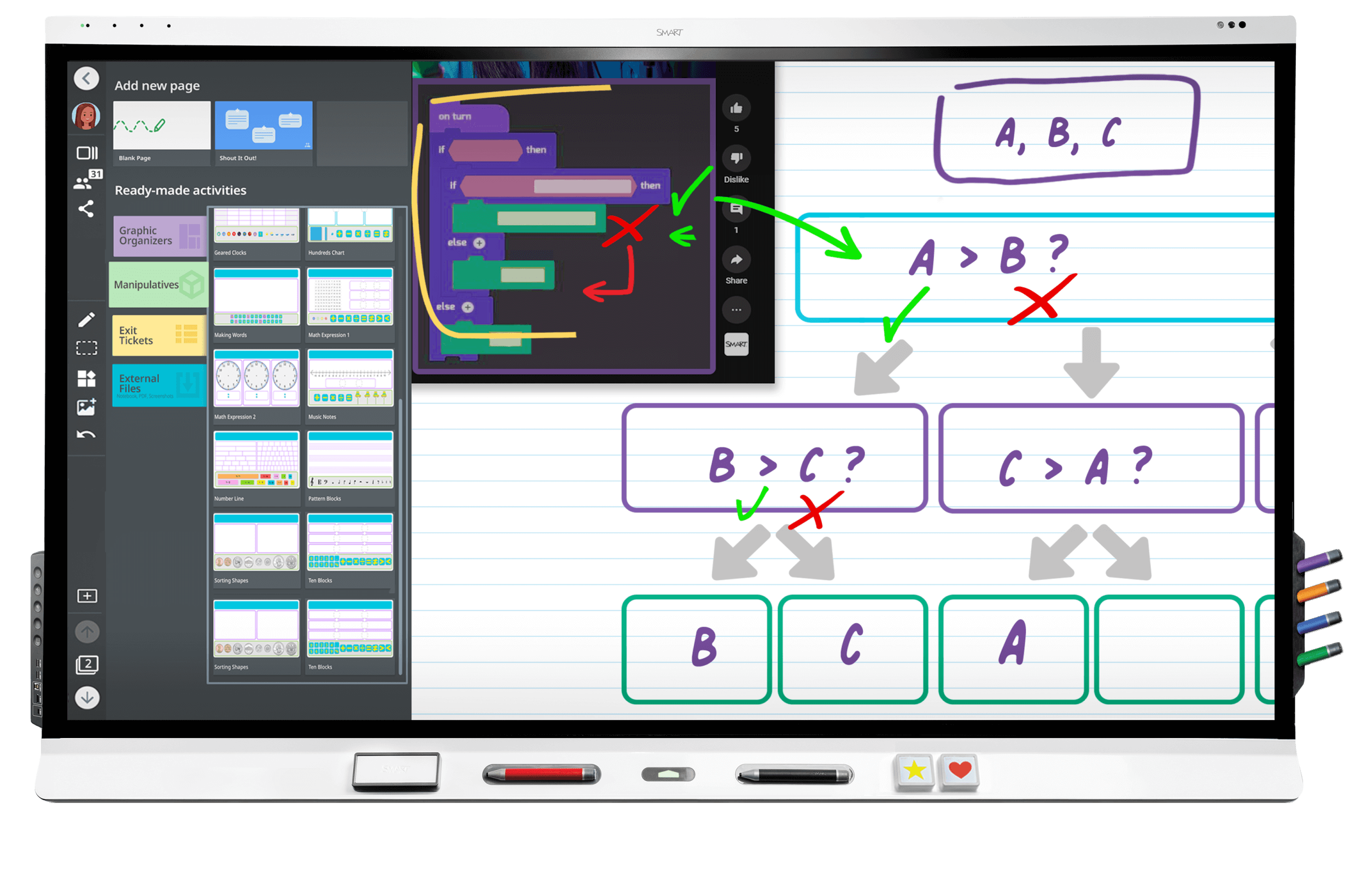 The SMART Board 6000S | SMART’s Most Powerful Interactive Display For ...