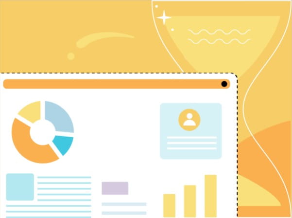 Infographic elements representing data analytics in education, showcasing tools for monitoring student progress and understanding in real-time.